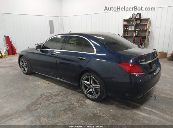 55SWF8EB1LU328579 2020 MERCEDES-BENZ C-CLASS Blue Задня ліва чверть