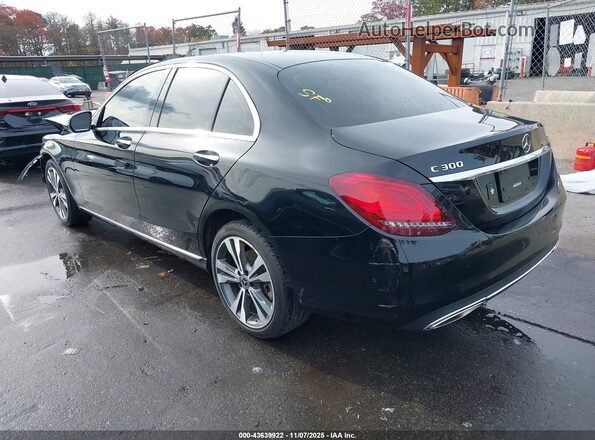 55SWF8EB2LU326436 2020 MERCEDES-BENZ C-CLASS Black Rear left