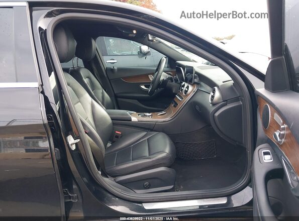 55SWF8EB2LU326436 2020 MERCEDES-BENZ C-CLASS Black Front interior view