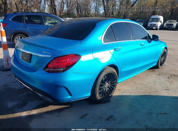 55SWF8EB2LU331085 2020 MERCEDES-BENZ C-CLASS Blue 