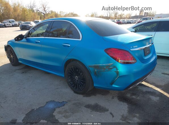 55SWF8EB2LU331085 2020 MERCEDES-BENZ C-CLASS Blue 