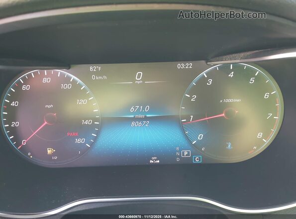 55SWF8EB2LU331085 2020 MERCEDES-BENZ C-CLASS Blue 