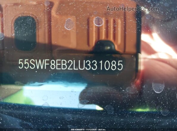 55SWF8EB2LU331085 2020 MERCEDES-BENZ C-CLASS Blue 