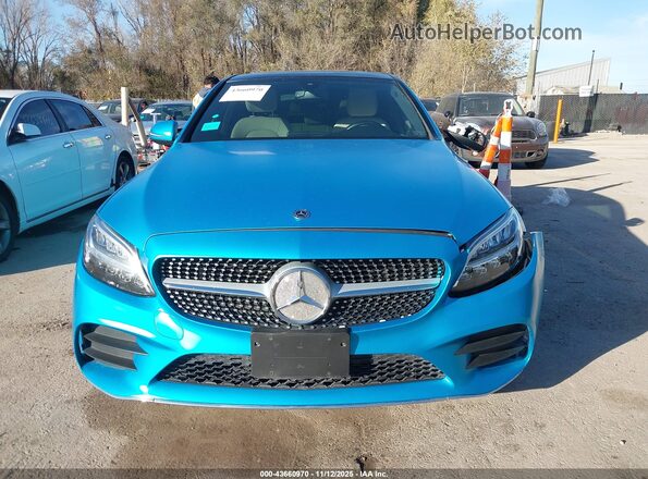 55SWF8EB2LU331085 2020 MERCEDES-BENZ C-CLASS Blue 