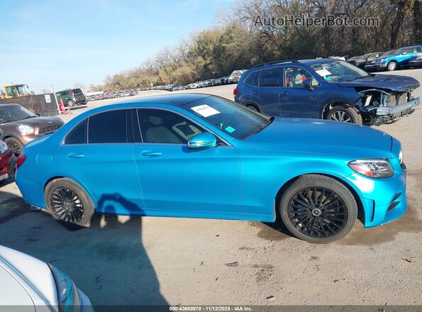 55SWF8EB2LU331085 2020 MERCEDES-BENZ C-CLASS Blue 