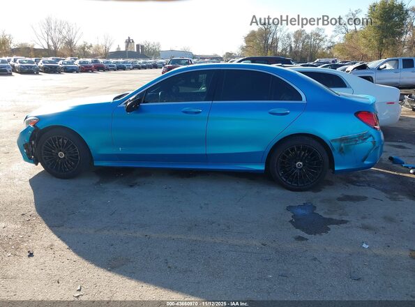 55SWF8EB2LU331085 2020 MERCEDES-BENZ C-CLASS Blue 