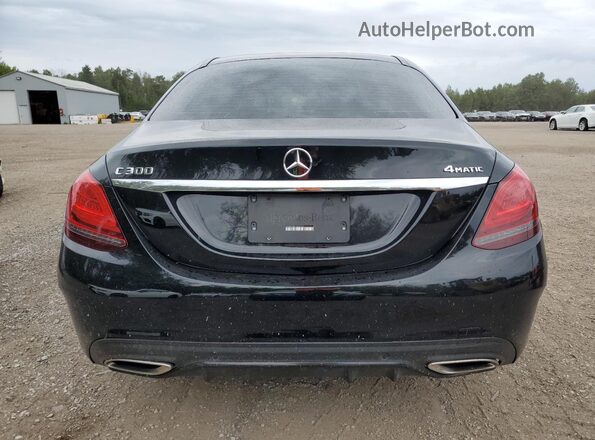 55SWF8EB4LU332920 2020 MERCEDES-BENZ C Black Vista trasera