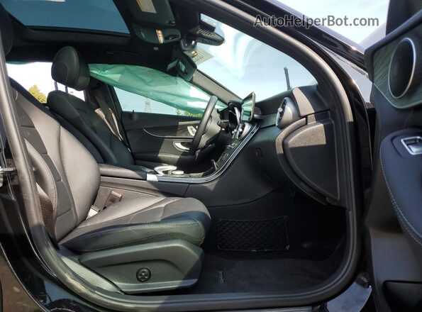 55SWF8EB4LU334795 2020 MERCEDES-BENZ C Black Vista interior delantera