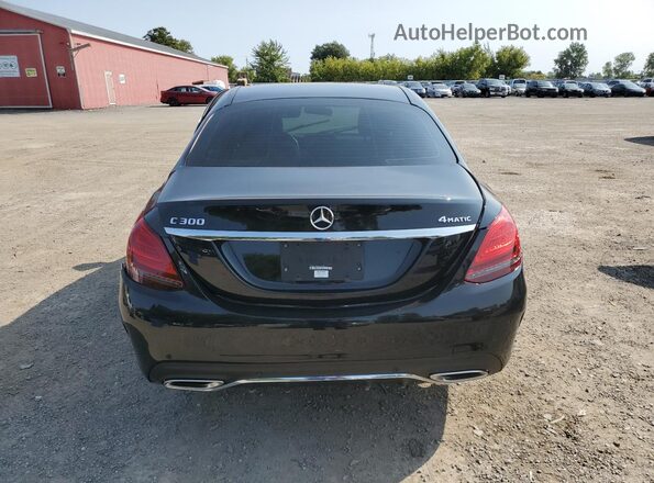 55SWF8EB4LU334795 2020 MERCEDES-BENZ C Black Vista trasera