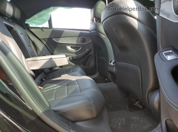 55SWF8EB4LU334795 2020 MERCEDES-BENZ C Black Vista de los asientos traseros