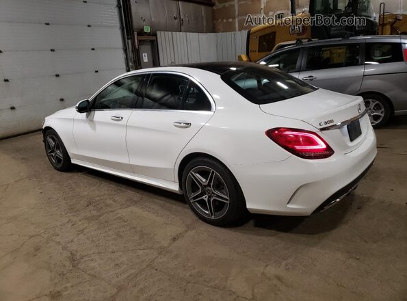 55SWF8EB6LU330229 2020 MERCEDES-BENZ C White Հետևի ձախ