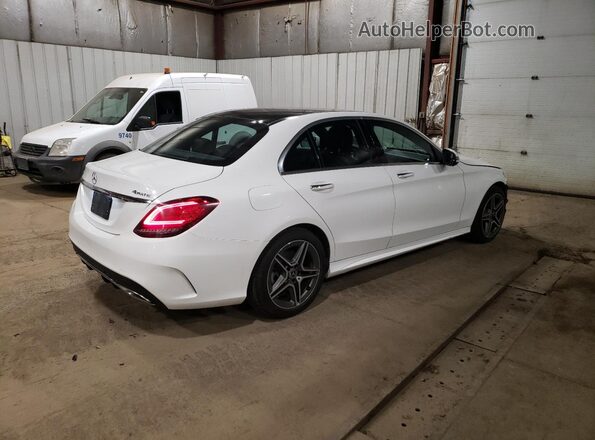55SWF8EB6LU330229 2020 MERCEDES-BENZ C White Հետևի աջ