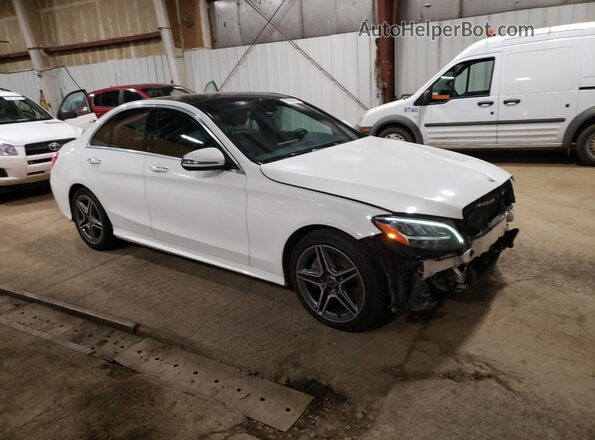 55SWF8EB6LU330229 2020 MERCEDES-BENZ C White Առջևի աջ