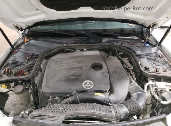 55SWF8EB6LU330229 2020 MERCEDES-BENZ C White Սալոնի հետևի տեսք