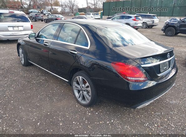 55SWF8EB9LU325199 2020 MERCEDES-BENZ C-CLASS Black Tył lewy