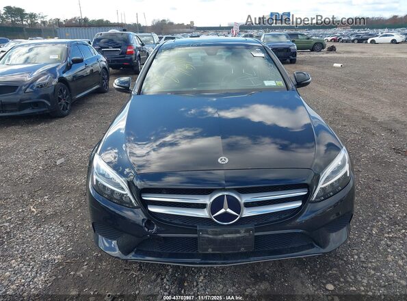 55SWF8EB9LU325199 2020 MERCEDES-BENZ C-CLASS Black Widok deski rozdzielczej