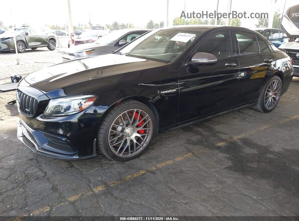 55SWF8HB2KU313924 2019 MERCEDES-BENZ AMG C 63 Черный 