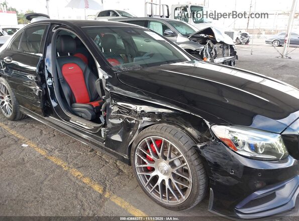 55SWF8HB2KU313924 2019 MERCEDES-BENZ AMG C 63 Черный 