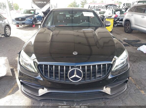 55SWF8HB2KU313924 2019 MERCEDES-BENZ AMG C 63 Черный 