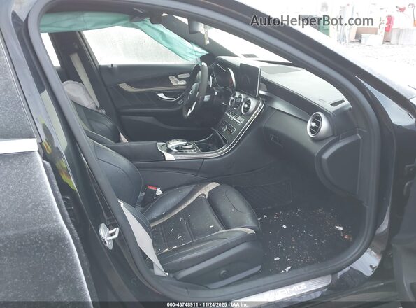 55SWF8HB5GU110811 2016 MERCEDES-BENZ AMG C 63 Black Vista interior delantera