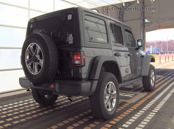 1C4HJXFN9LW151755 2020 JEEP WRANGLER Серый Передняя правая четверть
