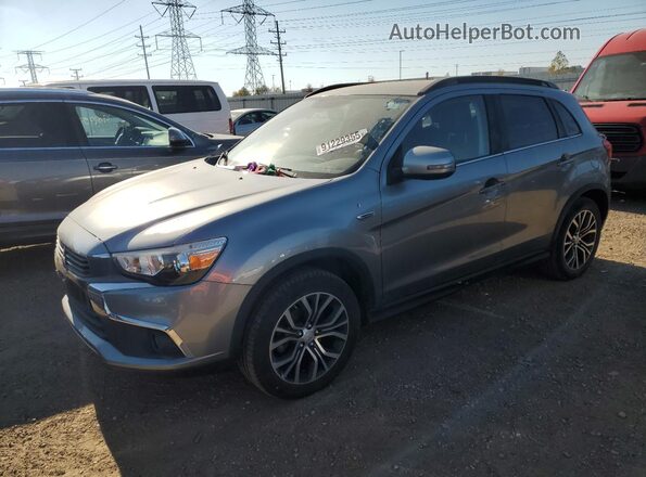 JA4AP4AWXHZ028707 2017 MITSUBISHI OUTLANDER Gray Tył lewy