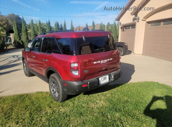 3FMCR9BN5SRE23011 2025 FORD BRONCO Красный 