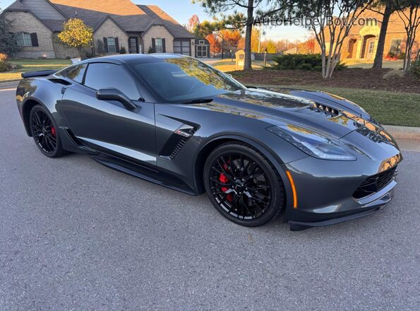 1G1YS2D66H5602836 2017 CHEVROLET CORVETTE Gray 