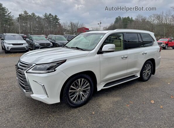 JTJHY7AX4K4293975 2019 LEXUS LX White 