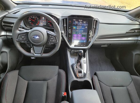 JF1VBAH61P8802119 2023 SUBARU WRX Blue Вид задніх сидінь