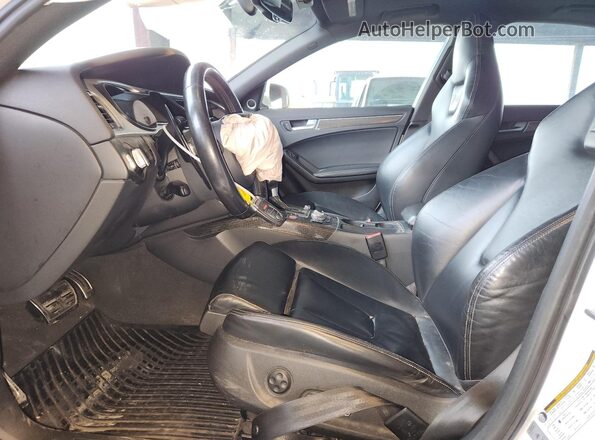 WAUBGAFL1GA005530 2016 AUDI S4 White Dashboard view