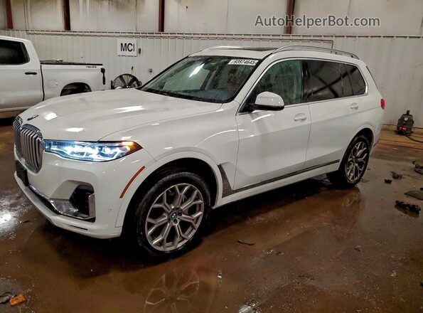 5UXCW2C09L9B78512 2020 BMW X7 White Rear left