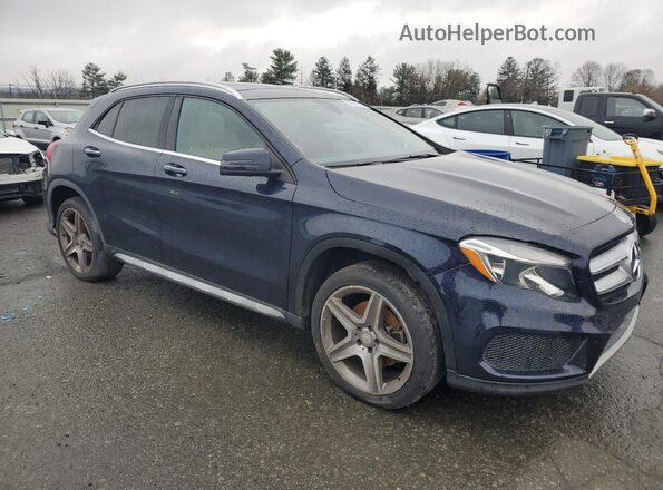 WDCTG4GB1HJ302212 2017 MERCEDES-BENZ GLA-CLASS Blue Vista frontal