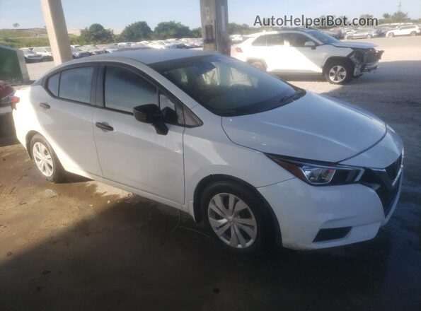 3N1CN8BV2LL814652 2020 NISSAN VERSA Белый Вид спереди