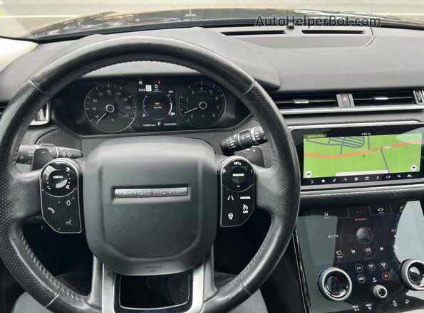 SALYB2EX1LA258677 2020 LAND ROVER RANGE Black Widok deski rozdzielczej