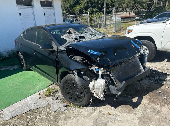 5NPD74LF5JH281723 2018 HYUNDAI ELANTRA Black 