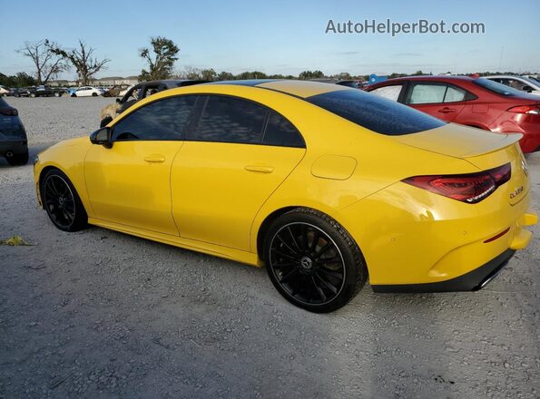 WDD5J4GB7LN068794 2020 MERCEDES-BENZ CLA-CLASS Желтый Задняя правая четверть