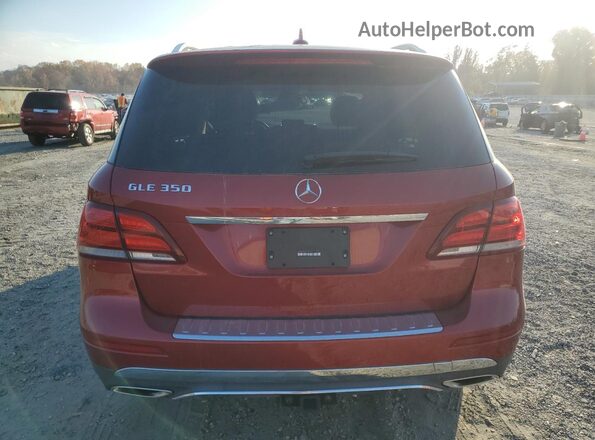 4JGDA5JB4GA734796 2016 MERCEDES-BENZ GLE-CLASS Red 
