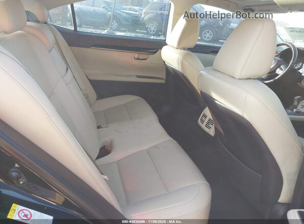 58ABK1GG2GU022181 2016 LEXUS ES 350 Black VIN კოდის სტიკერის ხედი