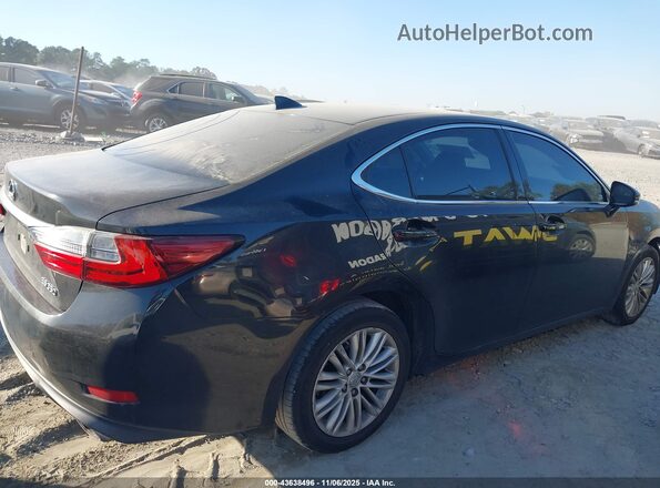 58ABK1GG2GU022181 2016 LEXUS ES 350 Black უკანა სალონის ხედი