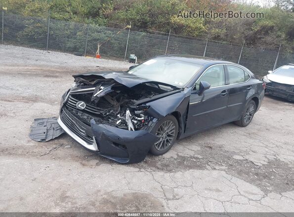 58ABK1GG2JU099740 2018 LEXUS ES 350 Dark Blue Передня ліва чверть