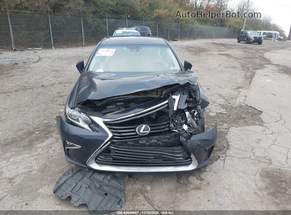 58ABK1GG2JU099740 2018 LEXUS ES 350 Dark Blue Вид щитка приладів