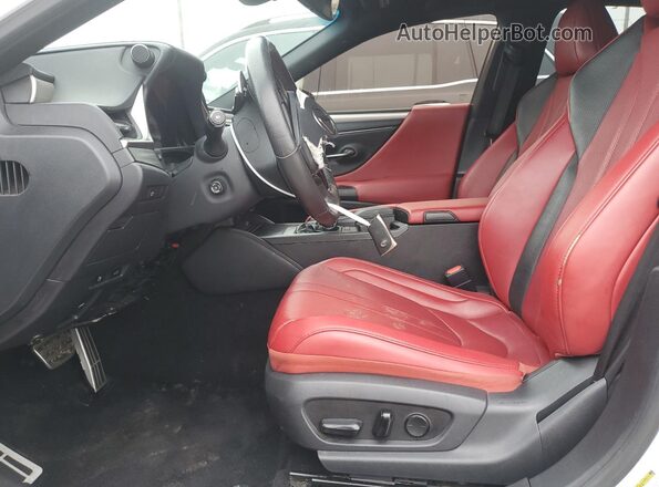 58ABZ1B11KU044017 2019 LEXUS ES Белый Вид салона спереди