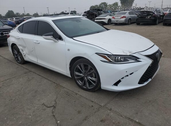 58ABZ1B11KU044017 2019 LEXUS ES Белый Передняя правая четверть