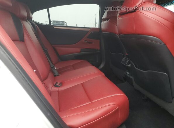 58ABZ1B11KU044017 2019 LEXUS ES Белый Вид задних сидений