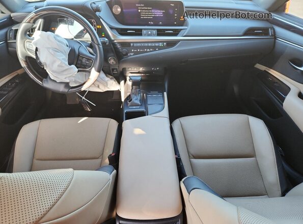 58ABZ1B18KU003769 2019 LEXUS ES Silver Vista del salpicadero