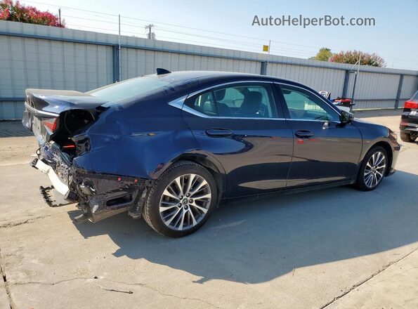 58ABZ1B18KU036707 2019 LEXUS ES Black Tył prawy