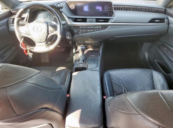 58ABZ1B18KU036707 2019 LEXUS ES Black Widok deski rozdzielczej