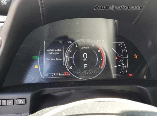 58AC21B17LU006530 2020 LEXUS ES Gray 