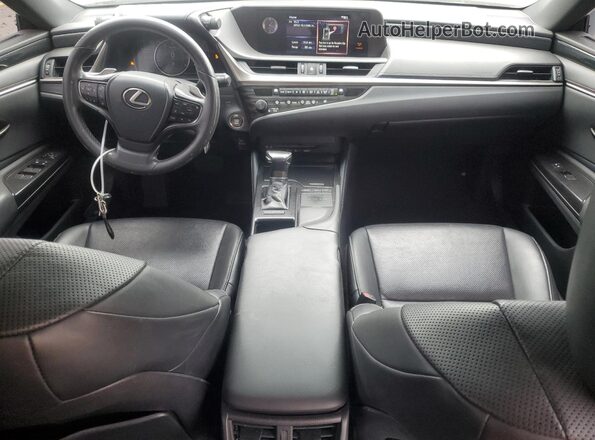 58ACZ1B14LU058709 2020 LEXUS ES Черный Вид панели приборов